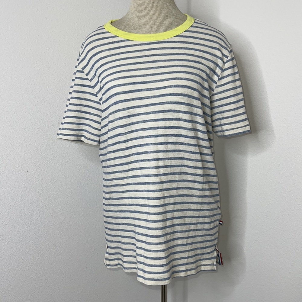 🔹 Sol Angeles Striped Terry Loop Tee